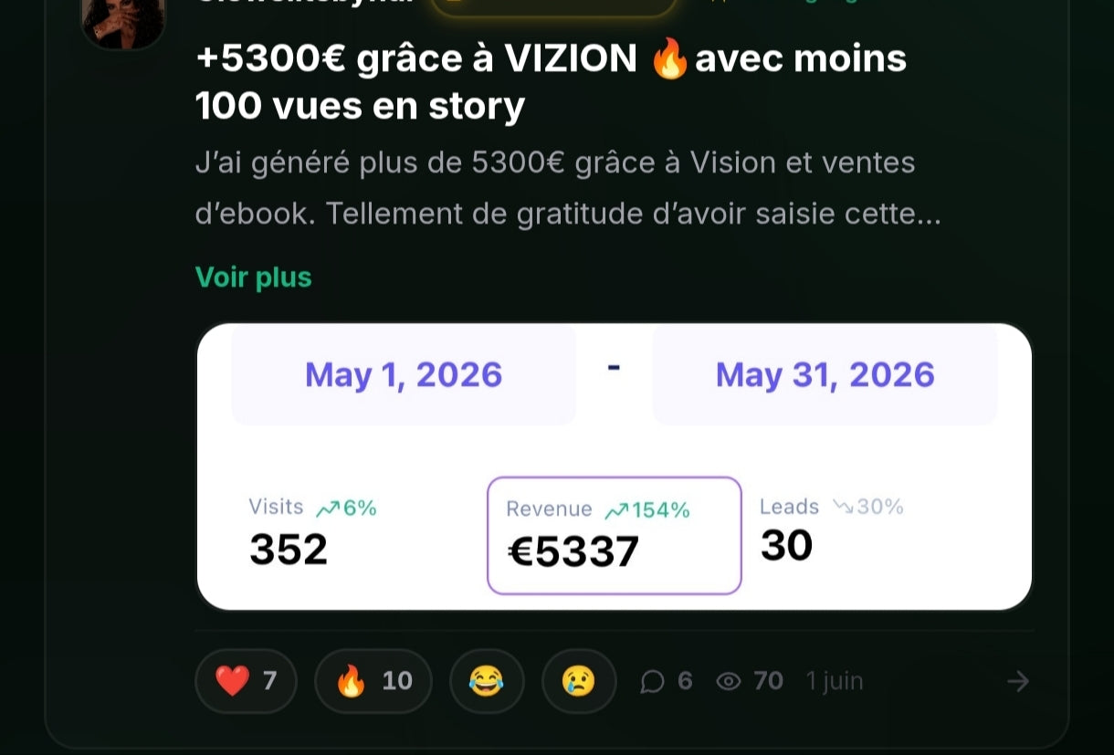 Présentation de la Formation VIZION