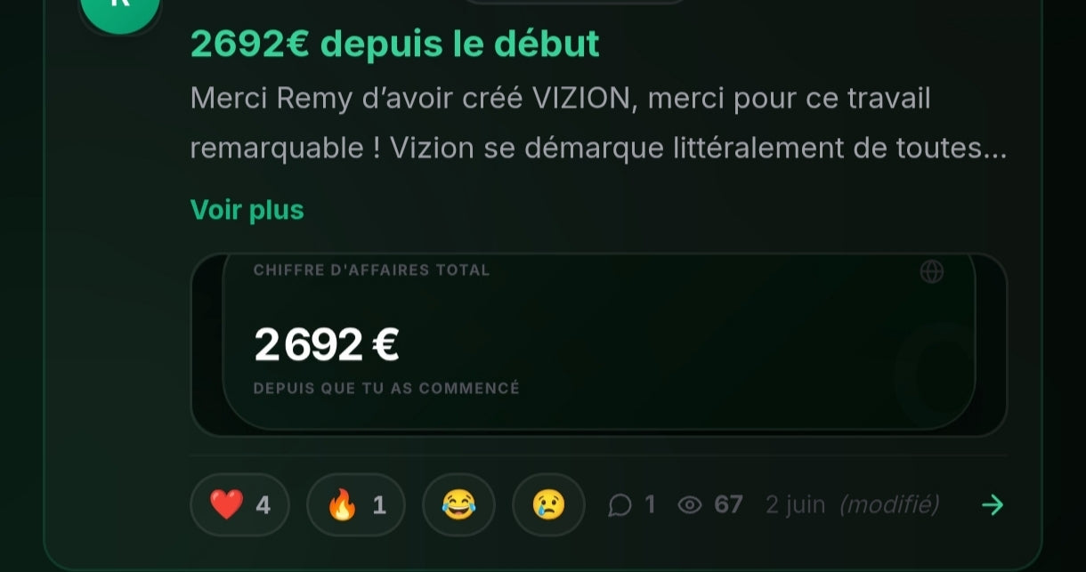 Présentation de la Formation VIZION
